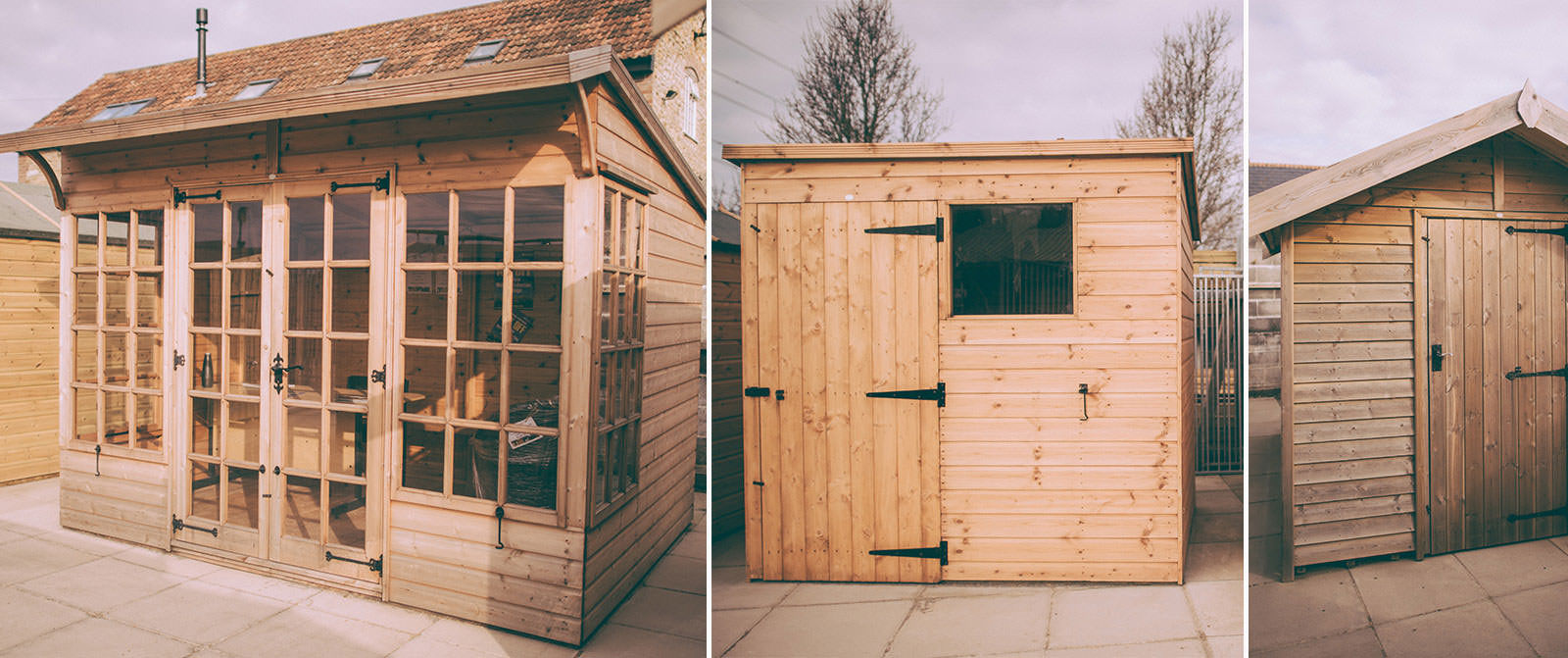 Garden sheds and stores