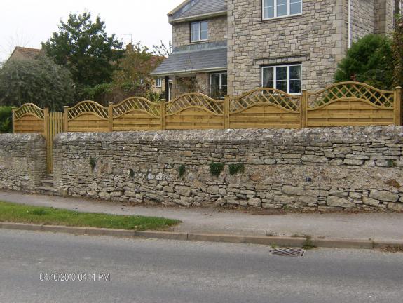Lewesdon Fence Panels