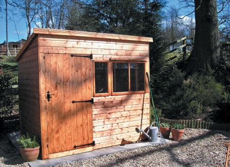The Malvern Heavy Duty Pent Shed