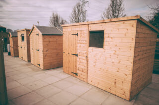 Garden sheds and stores in Dorset.